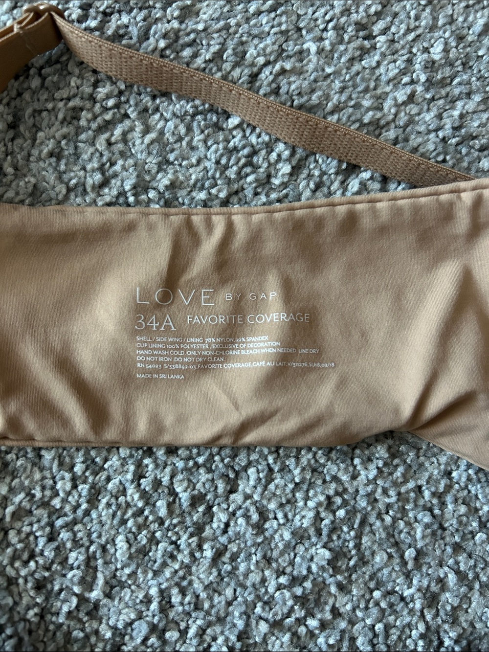 Smooth Everyday T-Shirt Bra in Nude Beige - Picture 2 of 5